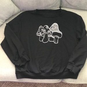 Cute mushroom sweatshirt